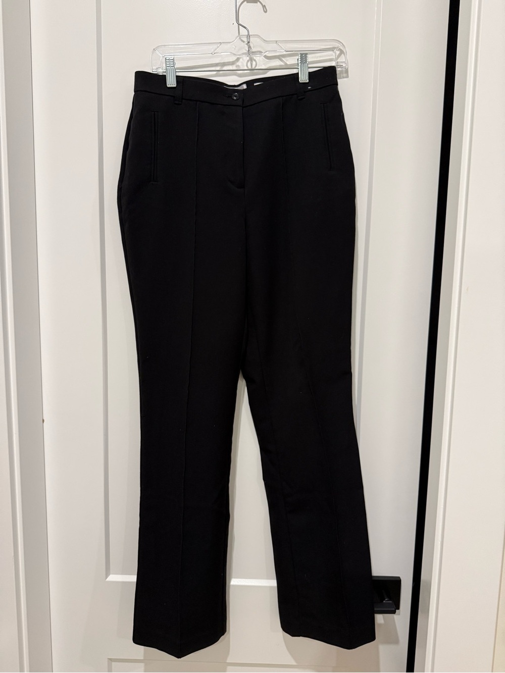 Northern Reflections Black Straight-Leg Dress Trousers